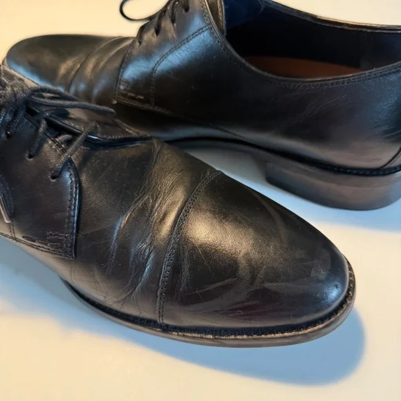 Cole Haan LENOX HILL CAP OXFORD Black leather - Picture 5 of 7